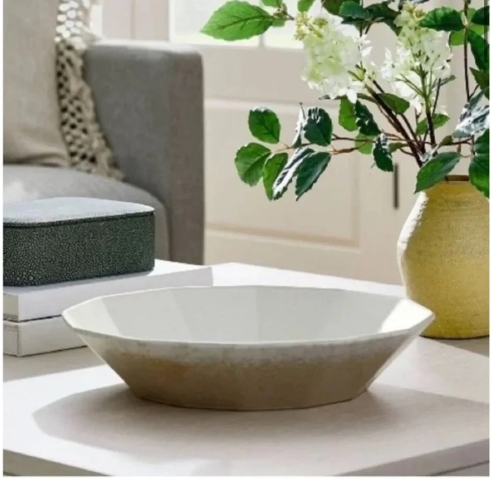 NWT Threshold x Studio McGee Ceramic Angular Bowl